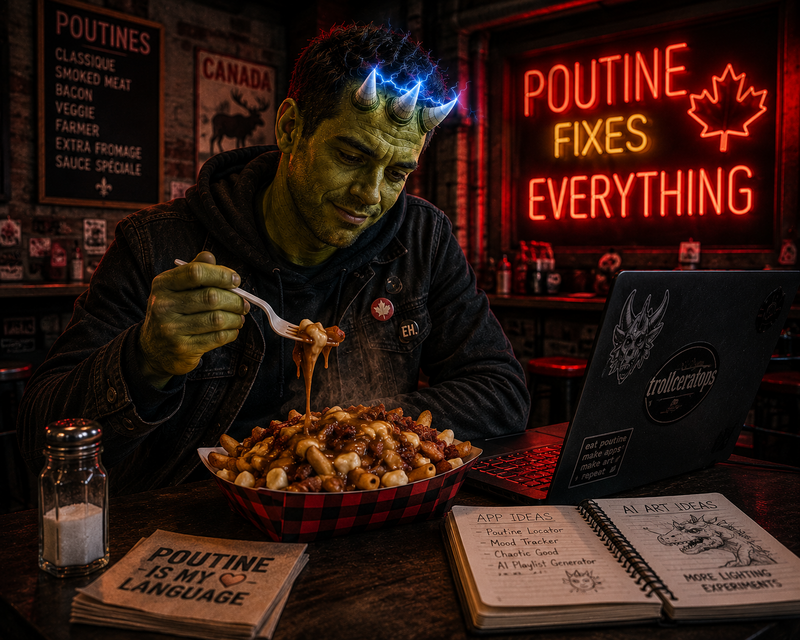 Try some poutine!